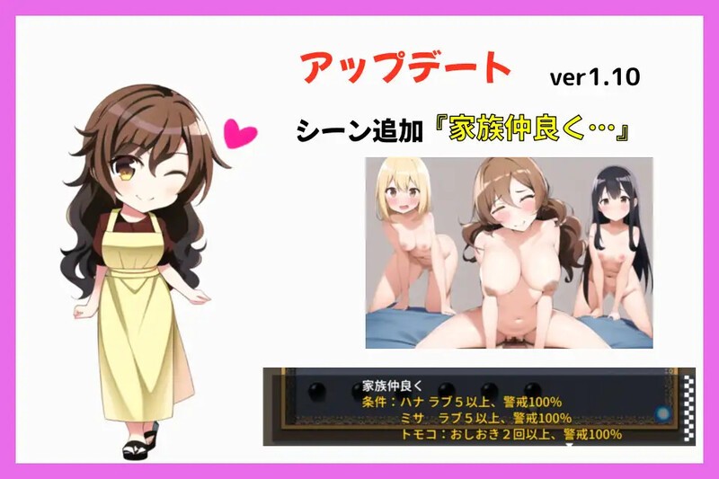 【RPG/小马拉大车/AI作画/AI汉化】[RJ01033266/まいプロソフト社团]吃醋的妹妹/やきもち妹とえっちな日常[Ver1.10]【PC/610M】